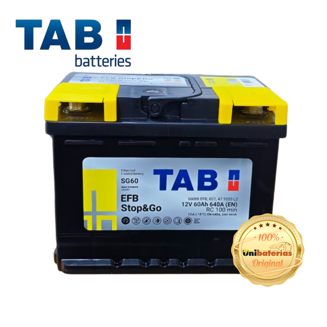 Batería para carro TAB EFB L2 START-STOP Batería para carro TAB EFB L2 START-STOP